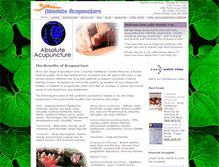 Tablet Screenshot of absoluteacupuncture.com